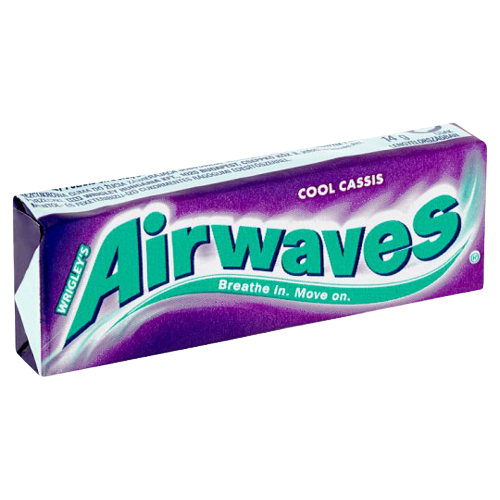 Airwaves feketeribizli ízű rágó 14g