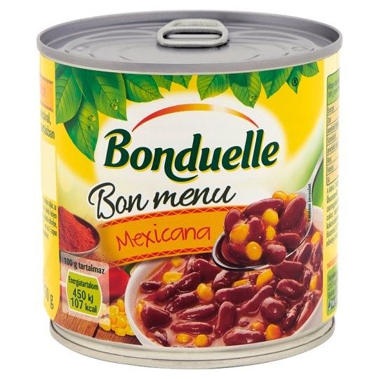 Bonduelle Mexicana vörösbab mexikói kukoricás mártásban 430g