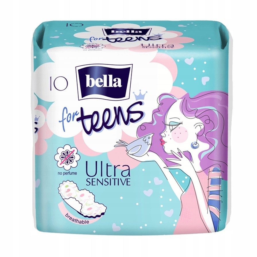 Bella For teens EÜ.betét sensitive 10db
