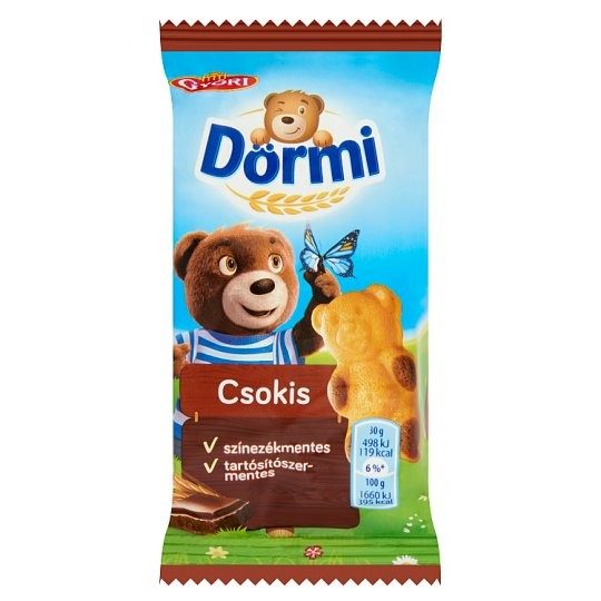 GYŐRI ÉDES DÖRMI CSOKIS PISKÓTA 30G