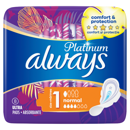 Always eü.betét Platinum Normal 8db