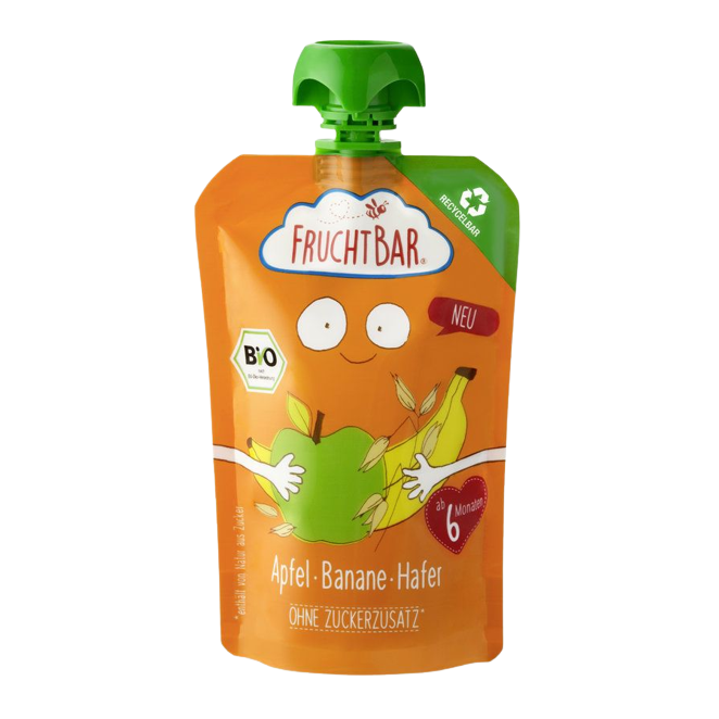 Fruchtbar bio alma banán zab 6hó 100g