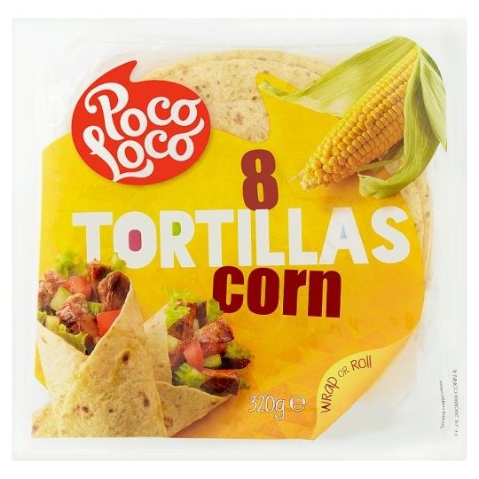 Poco Loco Kukoricás lágy tortilla 320