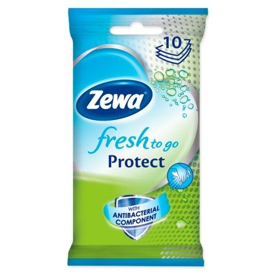 Zewa Protect Nedves kéztörlő 10db