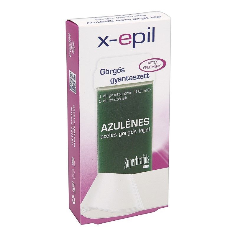 X-epil gyantaszett görgős azulénes