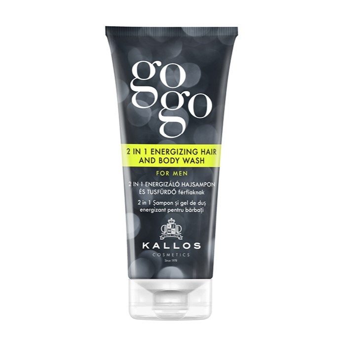 Kallos gogo 2in1 sampon és tusfurdő férfiaknak 200ml