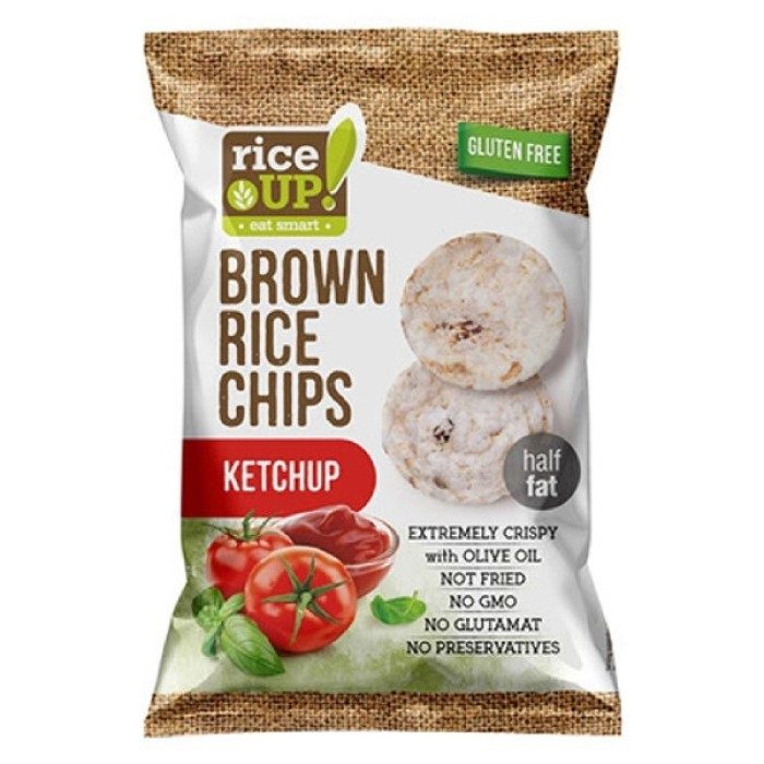 Rice up ketchup rizs chips 60g