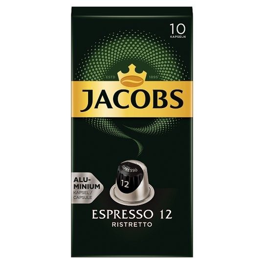 Jacobs Espresso Ristretto 12 kávékapszula 10db