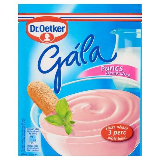 Dr.Oetker gála krémpuding puncs 78g