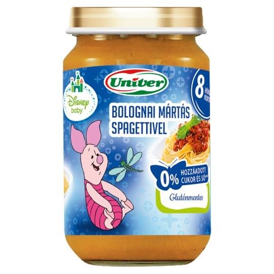 Bébi bolognai spagetti 163g 8hó