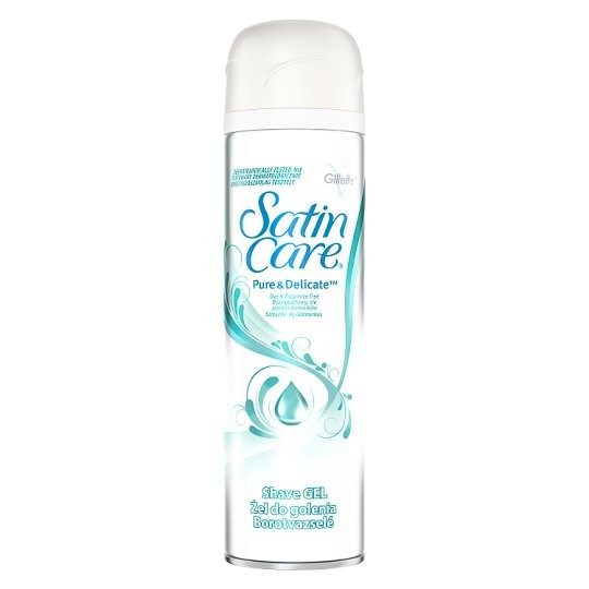 Gillette Satin Care borotvagél 200ml