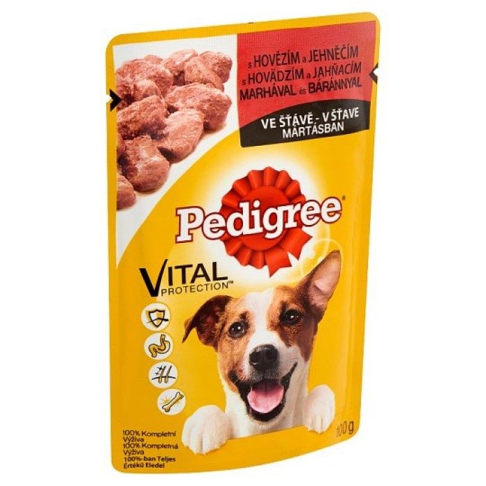 Pedigree alutasak Marha-Bárány 100g