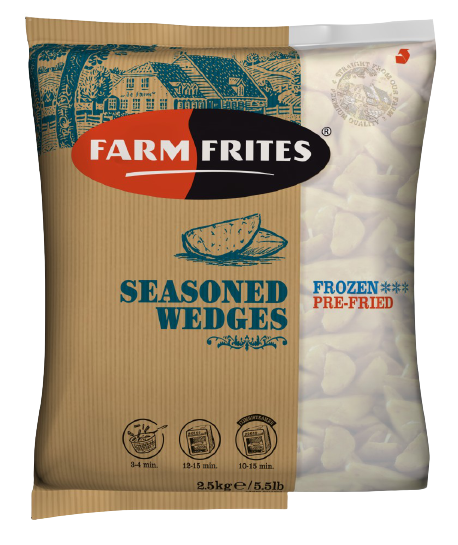 Farm Frites fűszeres burgonyagerezd 2,5kg