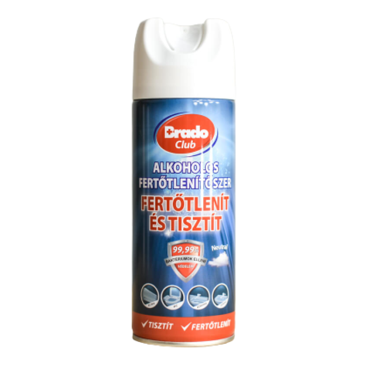 Brado club fertőtlenítő 400ml neutral