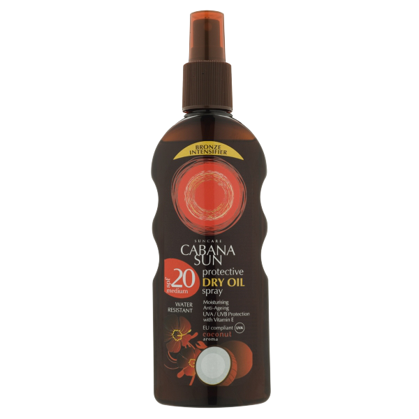 Cabana Sun száraz napolaj Vízálló 200ml