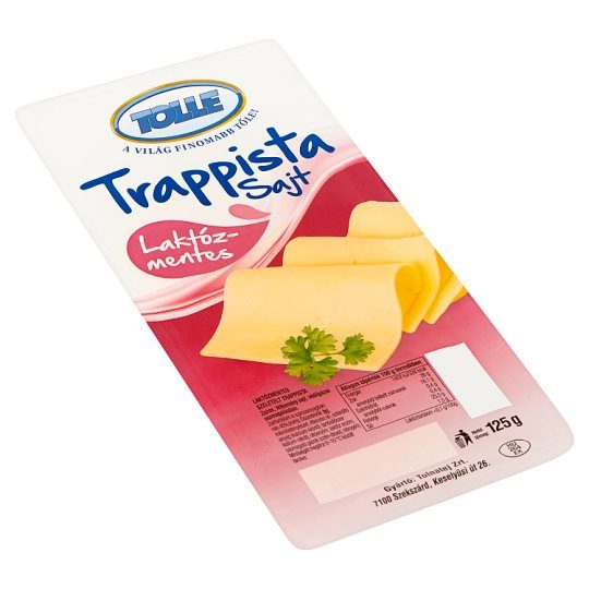 Tolle laktózmentes trap.sajt 125g