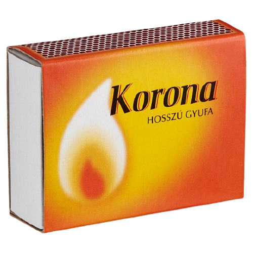 KORONA BIZTONSÁGI GYUFA HOSSZÚ