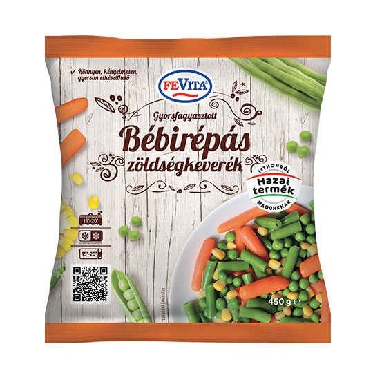 FeVita bébirépás zöldségkeverék 450g