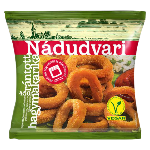 Nádudvari fagyasztott rántott hagymakarika 450g