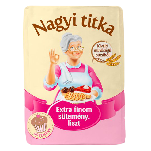 Nagyi titka e.fin.süteményliszt BL55 1kg
