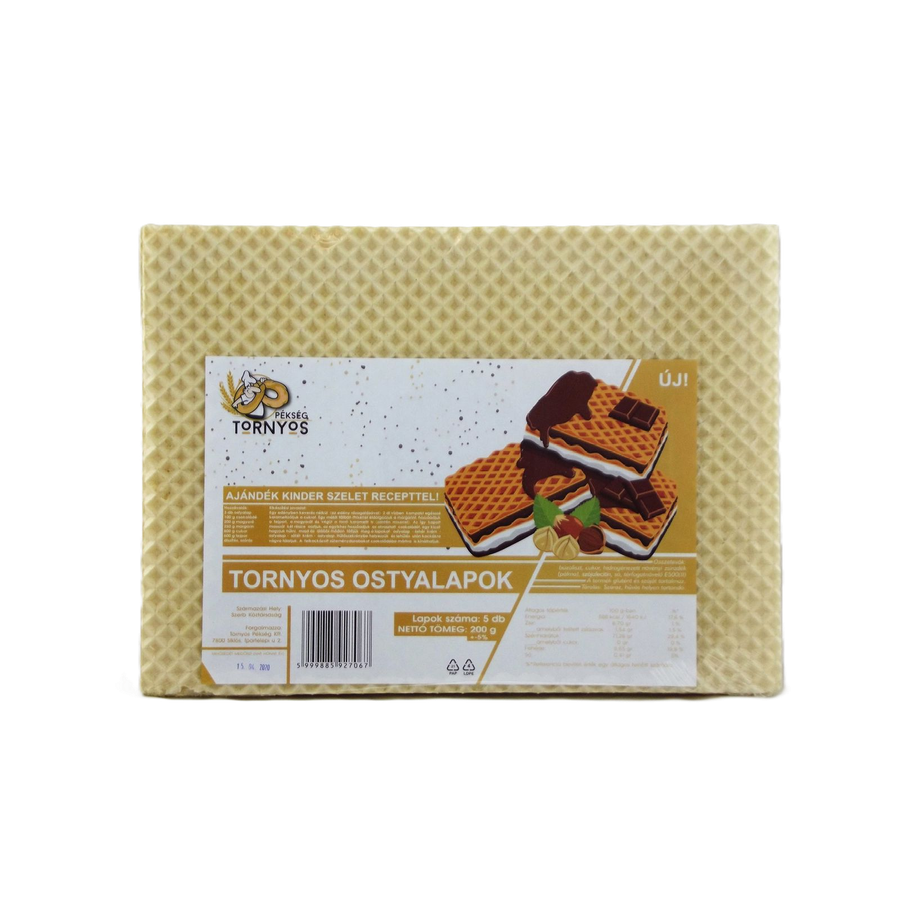 Tornyosi ostyalap 200g