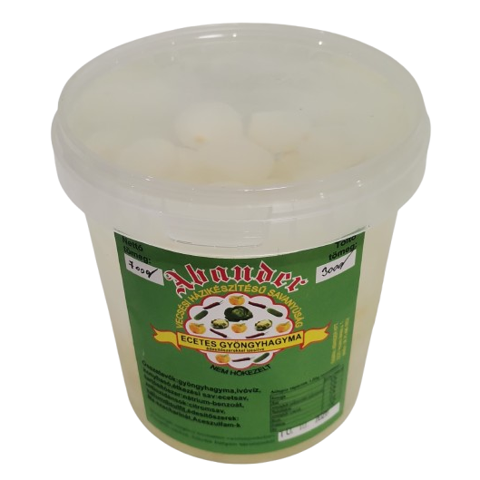 Ecetes gyöngyhagyma 300g