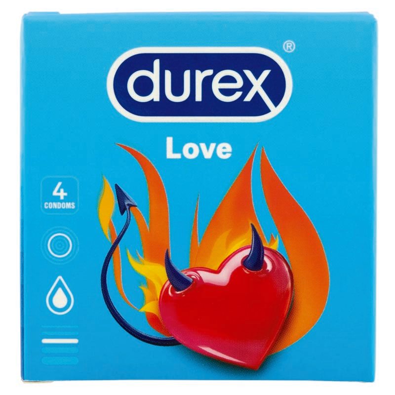 Durex óvszer Love 4db