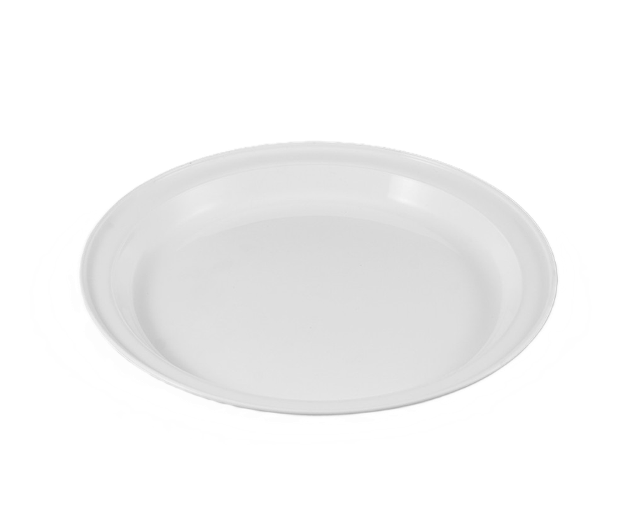 Tányér Desszertes Műanyag 17cm fehér
