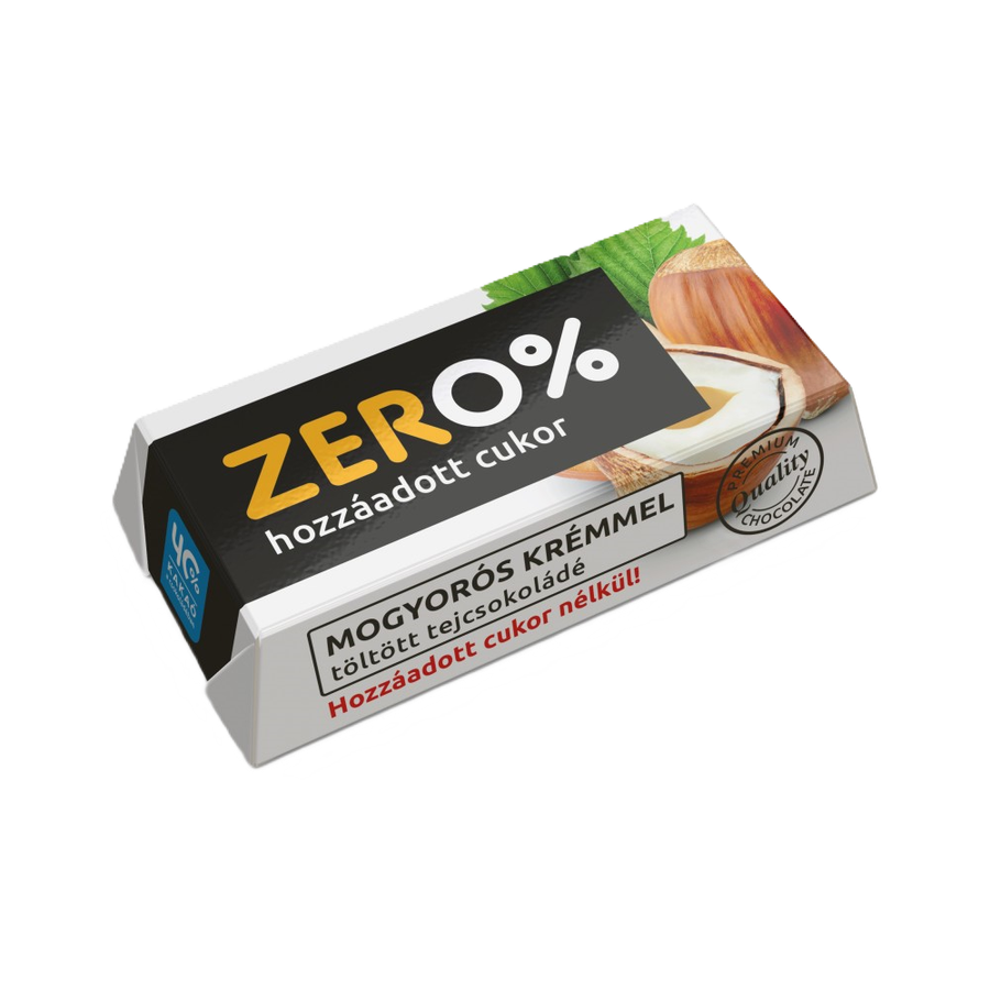Szerencsi zéró kocka mogyorós tejcs.21g
