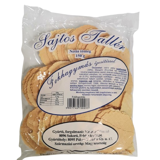 Sajtos tallér 150g fokhagymás