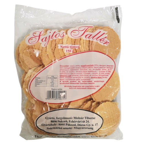 Sajtos tallér 150g