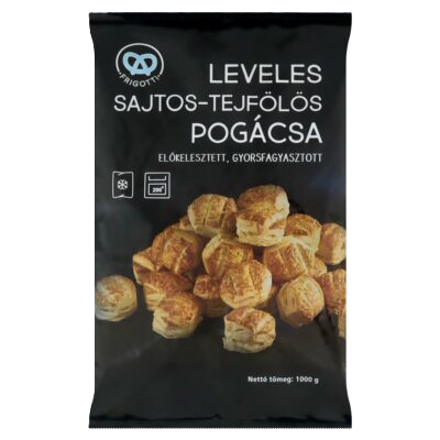 Frigotti sajtos-tejfölös pogácsa 1000g
