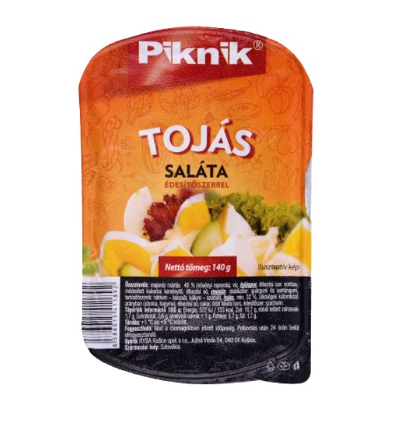Piknik tojás saláta 140g