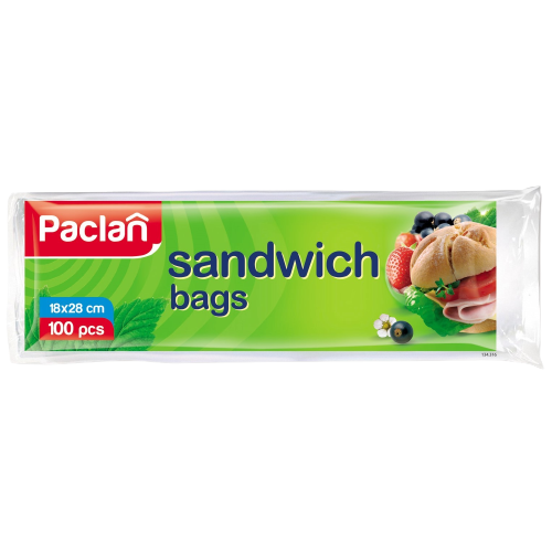 Paclan szendvicszacskó 100 db 18cm*28 cm