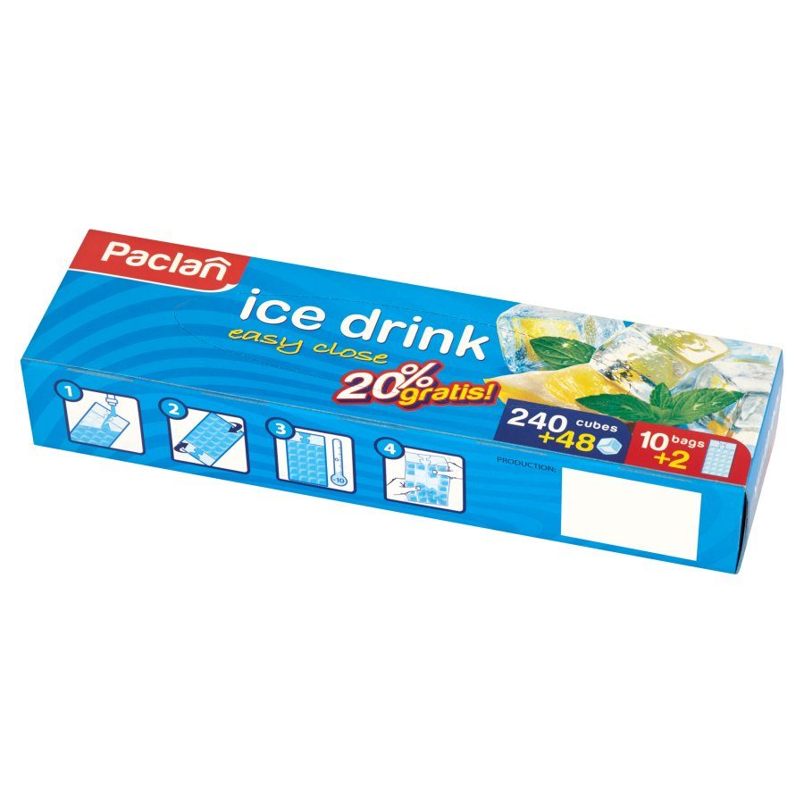 Paclan jégkockakészítő dobozos 240+48 db