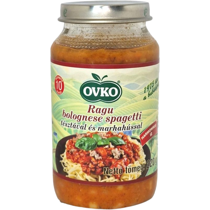 OVKO Ragu bolognese spagetti marha 220g
