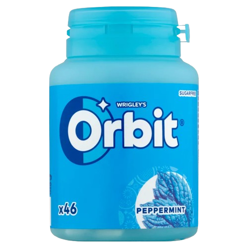 ORBIT Peppermint Bottle 46 drazsé