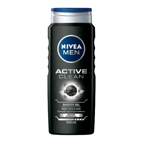 Nivea Men tusfürdő active clean 500ml