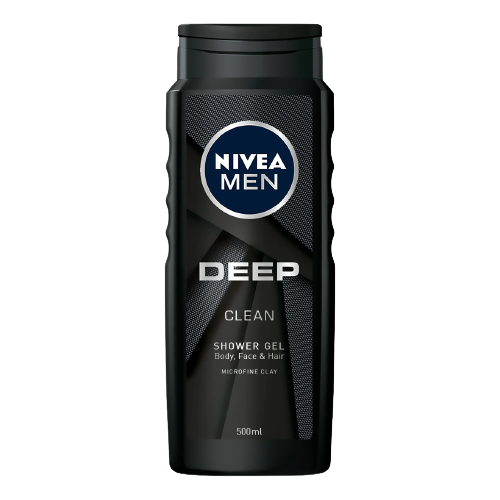 Nivea Men tusfürdő deep clean 500ml