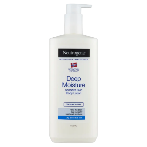 Neutrogena Deep Moisture testápoló érzékeny bőrre 400ml