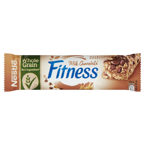 Nestlé Fitness tejcsokoládés gabonapehely szelet 22.5g