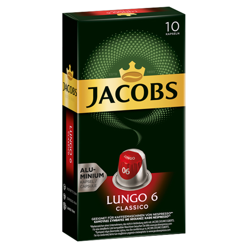 Jacobs Lungo kávékapszula 10db