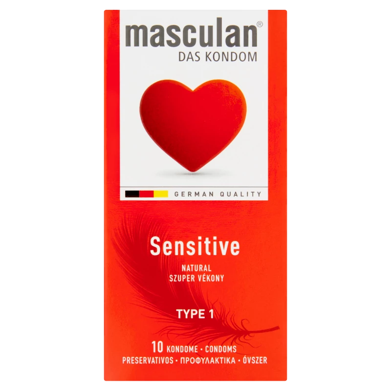 Masculan óvszer type1 10dbos