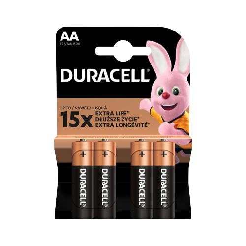 Duracell basic alkáli ceruza elem AA B4