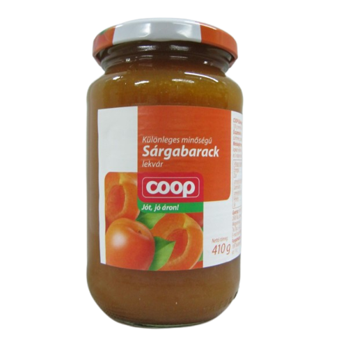 Coop sárgabarack lekvár 410g