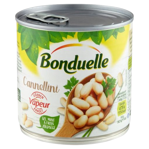 BONDUELLE VAPEUR CANNEL.FEHÉRBAB 310G/25