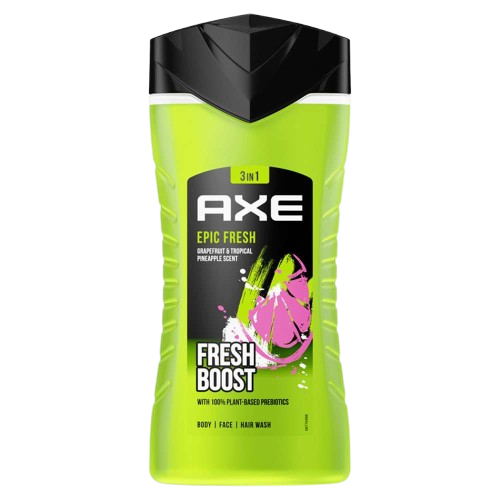 Axe tusfürdő 3in1 fresh boost 250ml