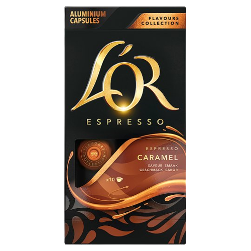 L'OR Espresso karamellás ízű kávékapszula 10db 52g