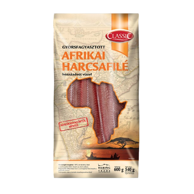 Classic Afrikai harcsafilé 540g