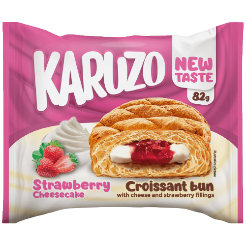 Karuzo strawberry cheesecake 82g